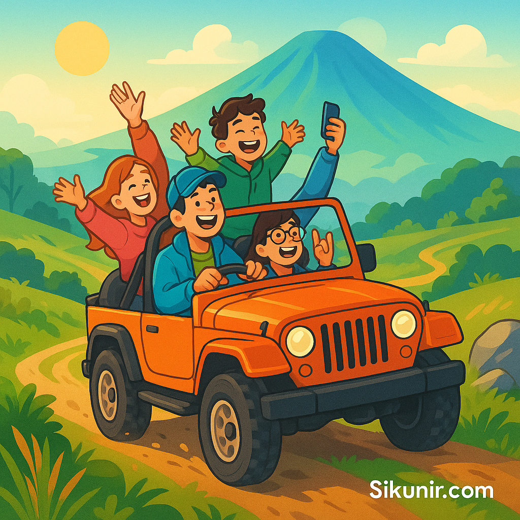 Paket wisata Jeep Dieng